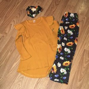 Girls' 3-piece NWOT Outfit: 120/6